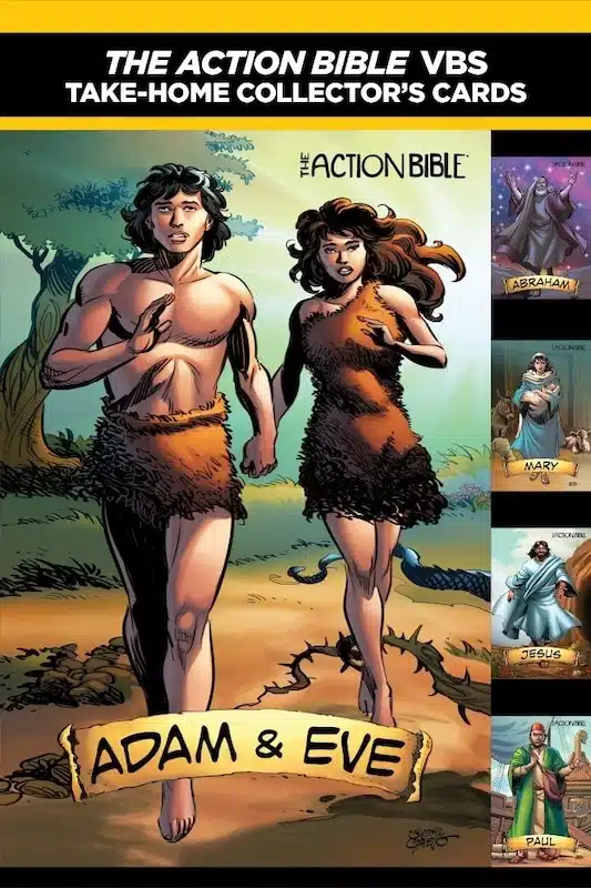 The Action Bible Take-Home Collector's Cards