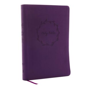 NKJV Thinline Bible, Large Print, Purple