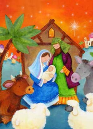 A4 Advent Calendar Nativity