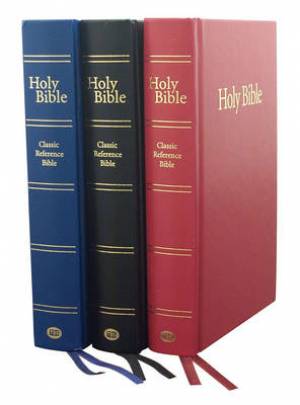 KJV Classic Reference Bible, Blue