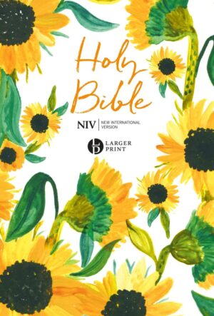 NIV Larger Print Soft-tone Bible: Yellow