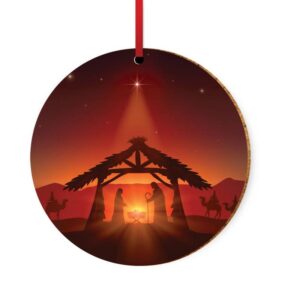 Stable Ceramic Christmas Decoration