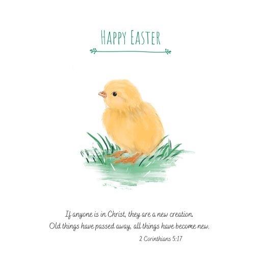 Happy Easter Chick (Pack of 10)
