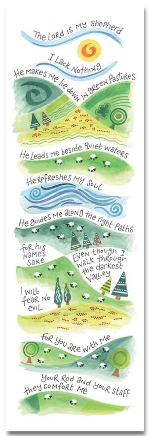 The Lord is My Shepherd Bookmark