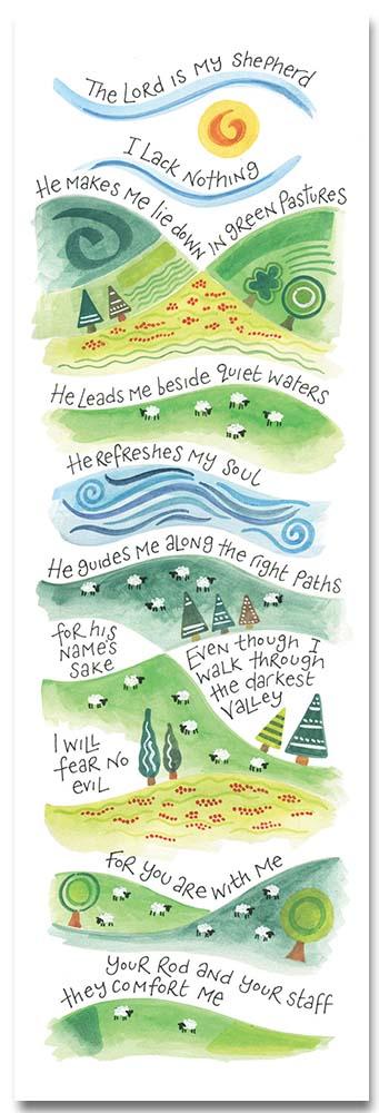 The Lord is My Shepherd Bookmark