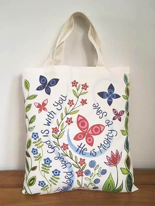 Great Delight and The Lord is With You Canvas Bag