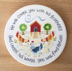 Under His Wings Coaster