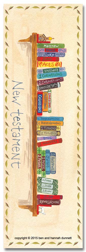 Books of The Bible Bookmark - Image 2