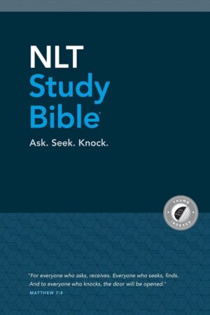NLT Study Bible, Blue Cloth, Indexed