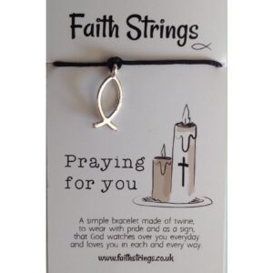 Praying For you Faith String Bracelet