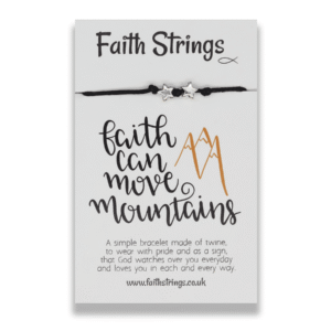 Faith Move Mountains Faith String Bracelet