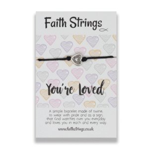 You're Loved Faith String Bracelet