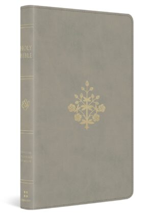 ESV thinline bible, Stone, branch design