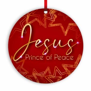 Jesus Ceramic Christmas Decoration