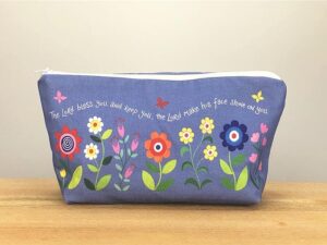 Bless You & Keep You Cosmetic Bag