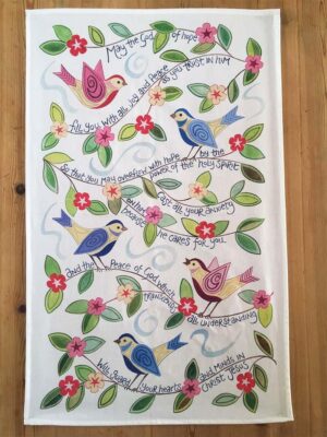 God of Hope Tea Towel