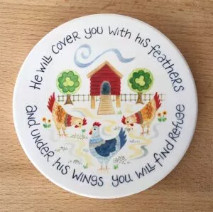 Under His Wings Coaster