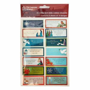 70 Christmas Bible Verse Stickers
