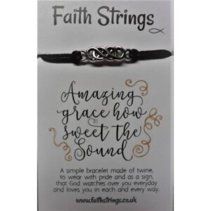 Amazing Grace Faith String Bracelet