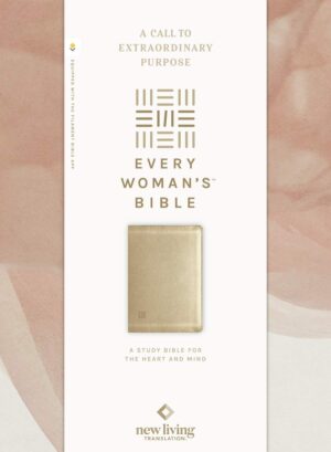 NLT Every Womans Bible, Filament Edition, Gold