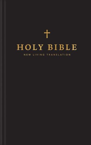 NLT Church Bible, Hardcover, Black