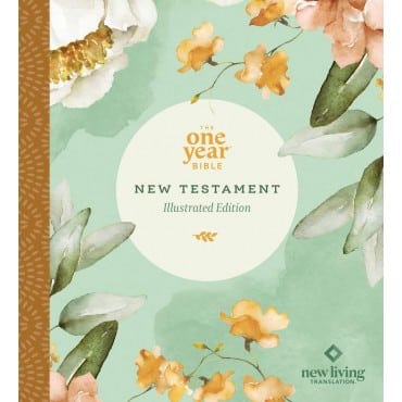 NLT One Year Bible New Testament, Floral