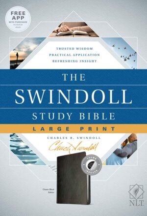The NLT Swindoll Study Bible, Large Print