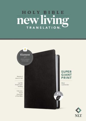 NLT Super Giant Print Bible, Filament Enabled Edition