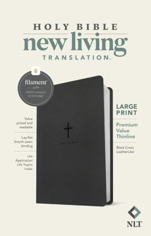 NLT Large Print Premium Value Thinline Bible03