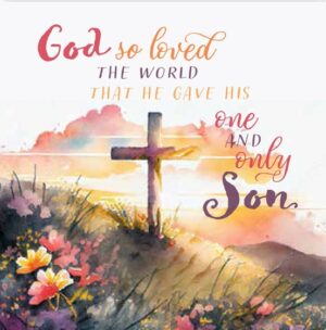 Compassion Easter Cards: John 3:16 (5 pack)