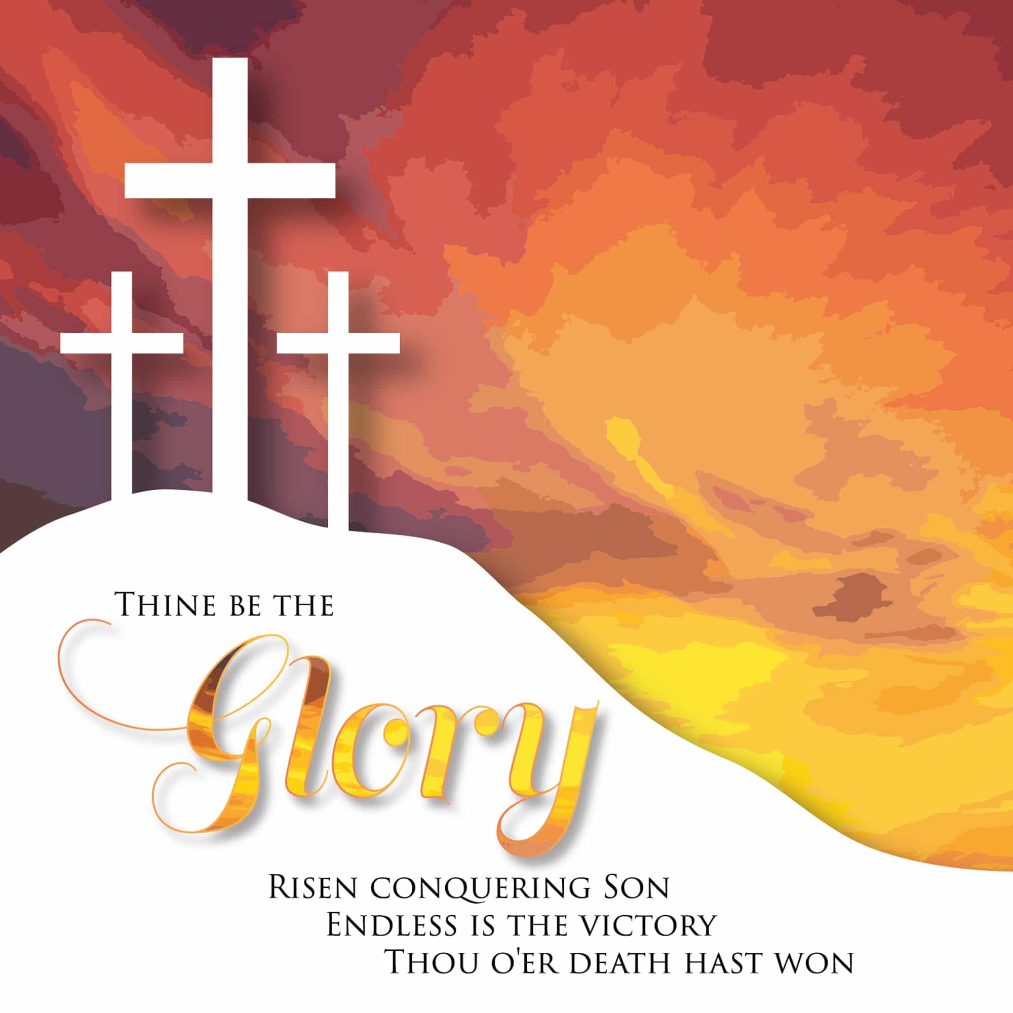 Thine be the Glory Easter Cards (pack of 5) | St Andrews Bookshop