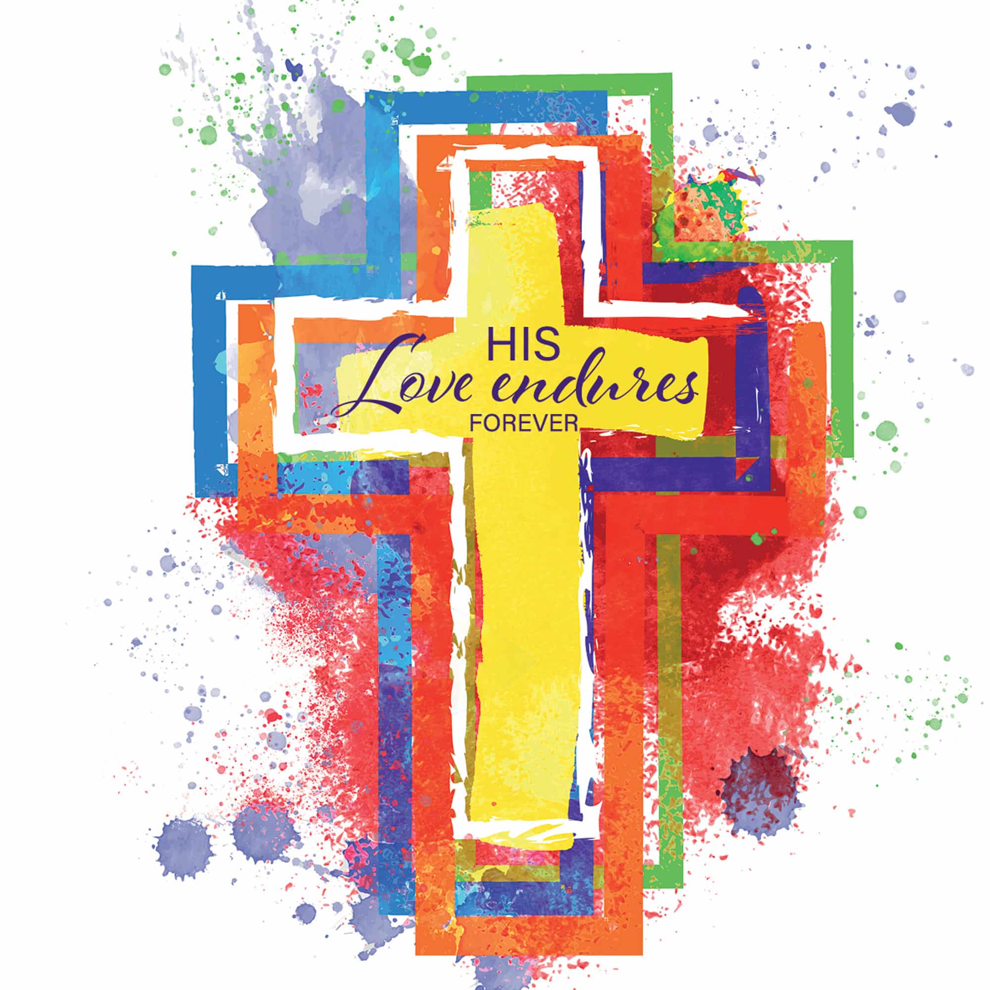 His Love Easter Cards (pack of 5) | St Andrews Bookshop