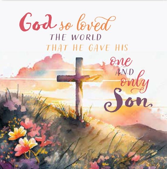 Compassion Easter Cards: John 3:16 (5 pack)