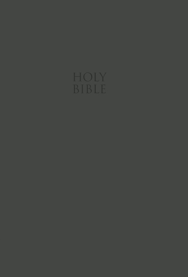 NKJV Compact Bible, Leathersoft, Grey