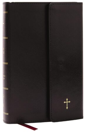 NKJV Compact Bible, Comfort Print, Black with Clasp