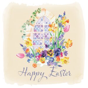 Easter Window The Leprosy Mission Easter Cards (pack of 4)