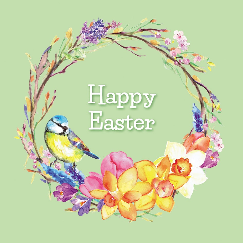 Easter Wreath The Leprosy Mission Easter Cards (pack of 4) | St Andrews ...