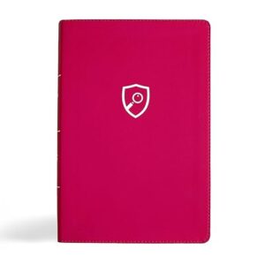 CSB Defend Your Faith Bible, Pink Leathertouch
