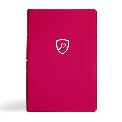 CSB Defend Your Faith Bible, Pink Leathertouch