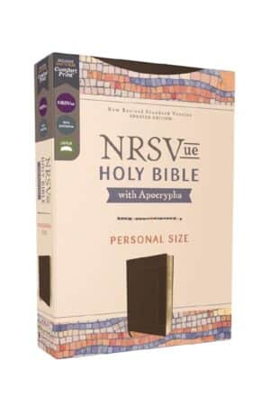 NRSVue Personal Size, Comfort Print, Brown with Apocrypha
