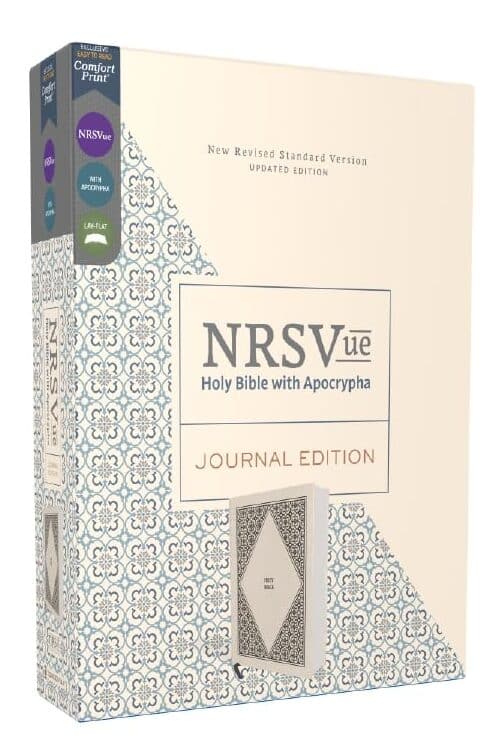 NRSVue Journal Edition, Comfort Print, Cream with Apocrypha