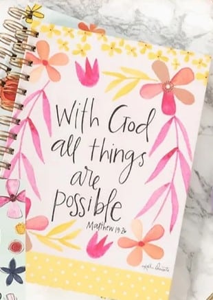With God All Things Are Possible Wired Journal