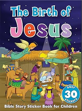 The Birth of Jesus Sticker Book