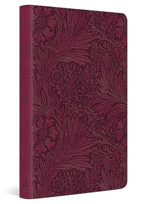 ESV Value Thinline Bible, Raspberry Floral