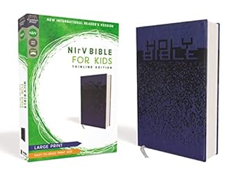 NIrV Bible for Kids, Large Print, Blue