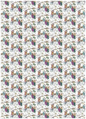 O' Little Town Gift Wrap
