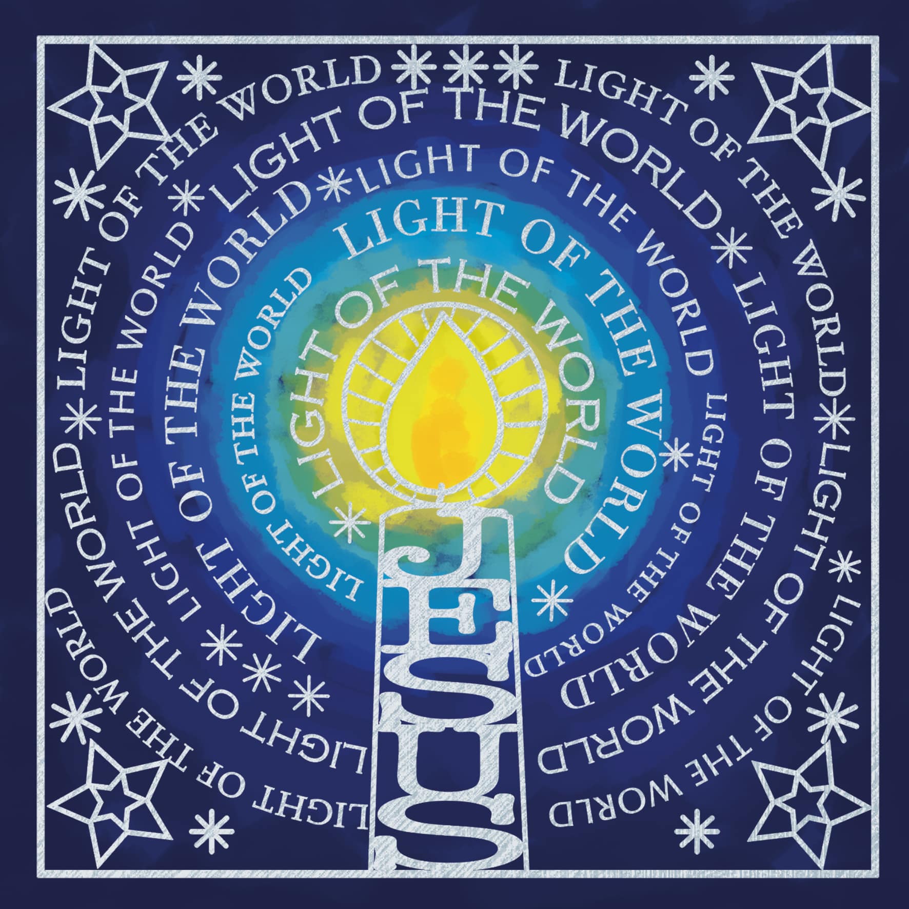 Jesus is the Light of the World Christmas Cards – Pack of 10 | St ...