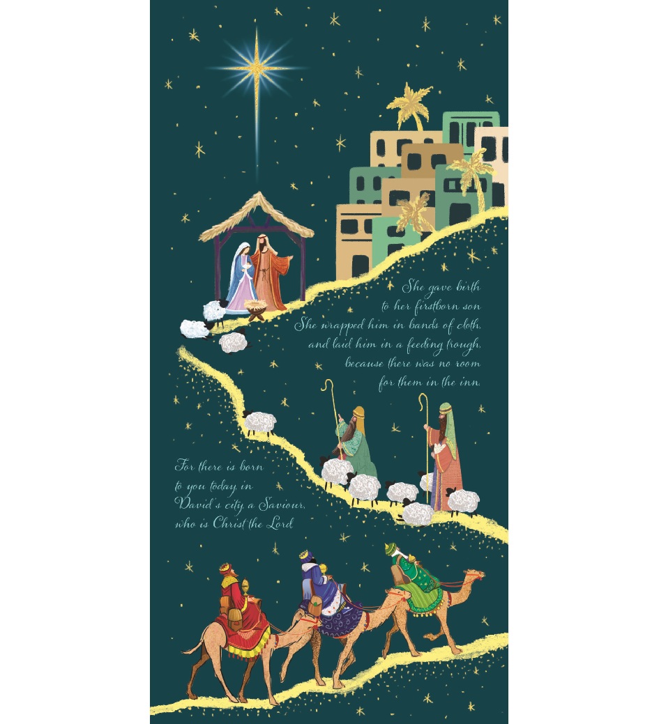 TLM - Saviour Christmas Cards (Pack of 10)