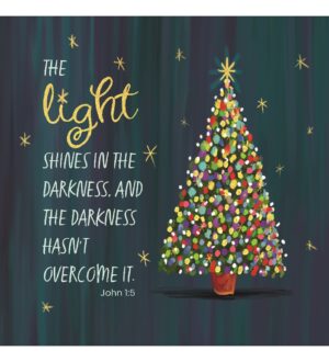 TLM - Christmas Tree Cards (Pack of 10)