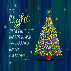 Christmas Tree Cards - Pack of 10